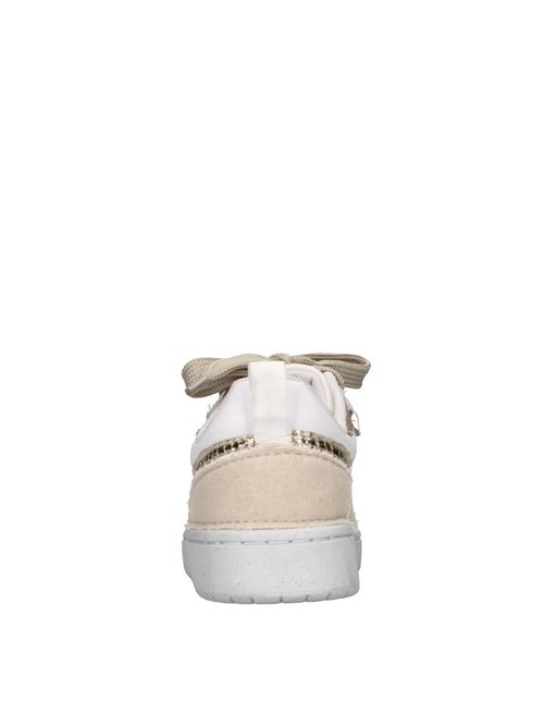 Faux leather and fabric sneakers NIKE SEDDYS | NISE235255BIANCO-BEIGE-ORO